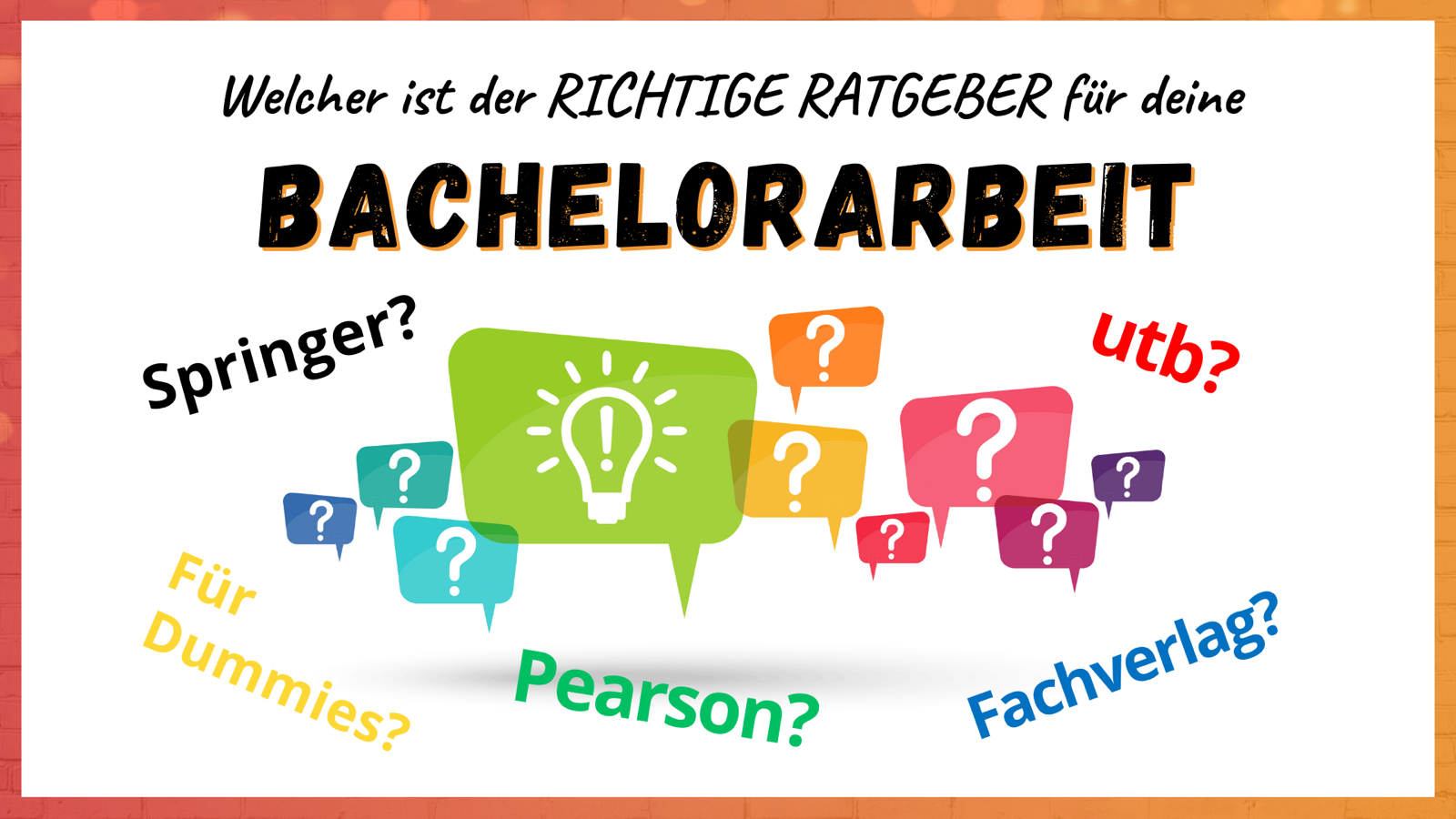 Old hero image of the bachelor thesis guide post