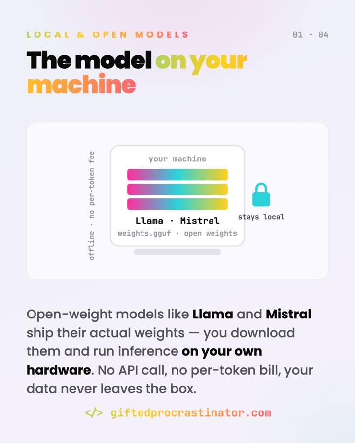 Local & Open Models — card 1 of 4